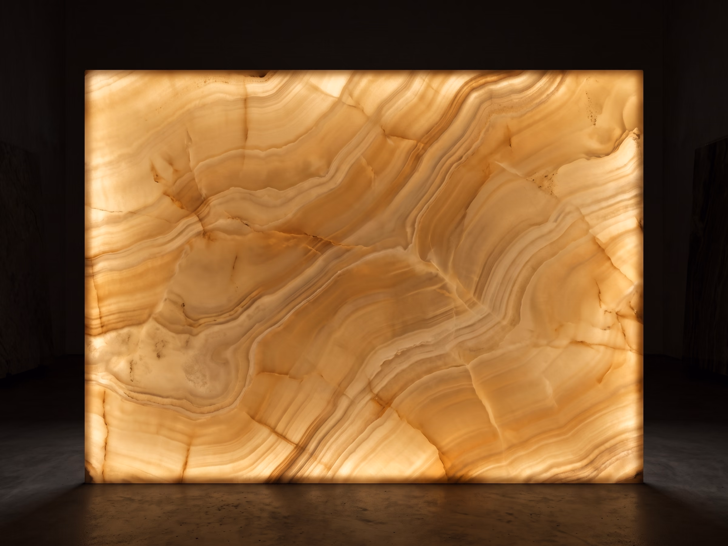 بلاطة كاملة من Sahara Lumen